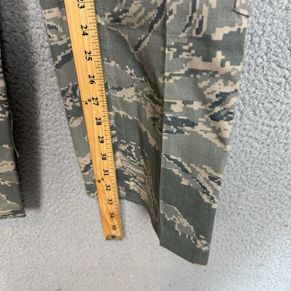 US‎ Air Force Pants Womens 12R Green Camouflage Cargo Military Official - Picture 7 of 10